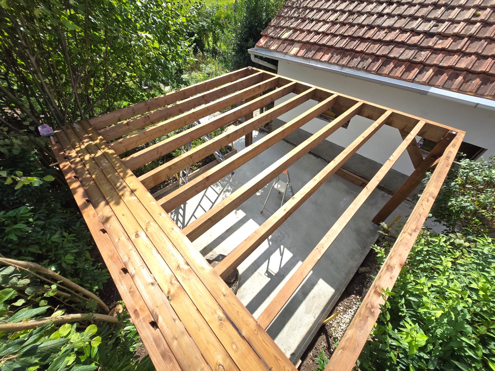 IMG 20250916 WA0020 | MG création Pose d’une pergola en bois à Colmar Erstein 2