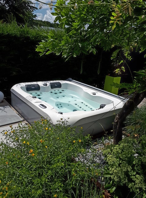 SPA 2 PLACES JARDIN EXTERIEUR SELESTAT COLMAR MG CREATION 1 | MG création Comment choisir un spa en Alsace ? Riedisheim 5