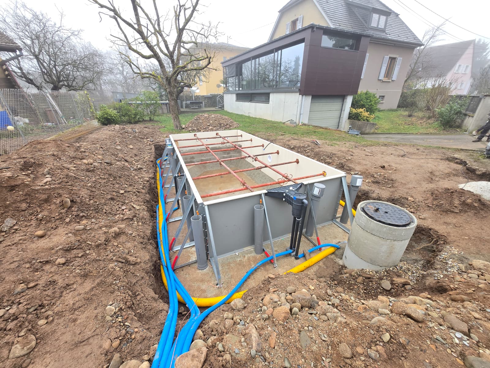 INSTALLATION RESEAUX PISCINE AQUILUS COLMAR HAUTRHIN MGCREATION | MG création Construction piscine à Turckheim | Haut-Rhin Rixheim 3