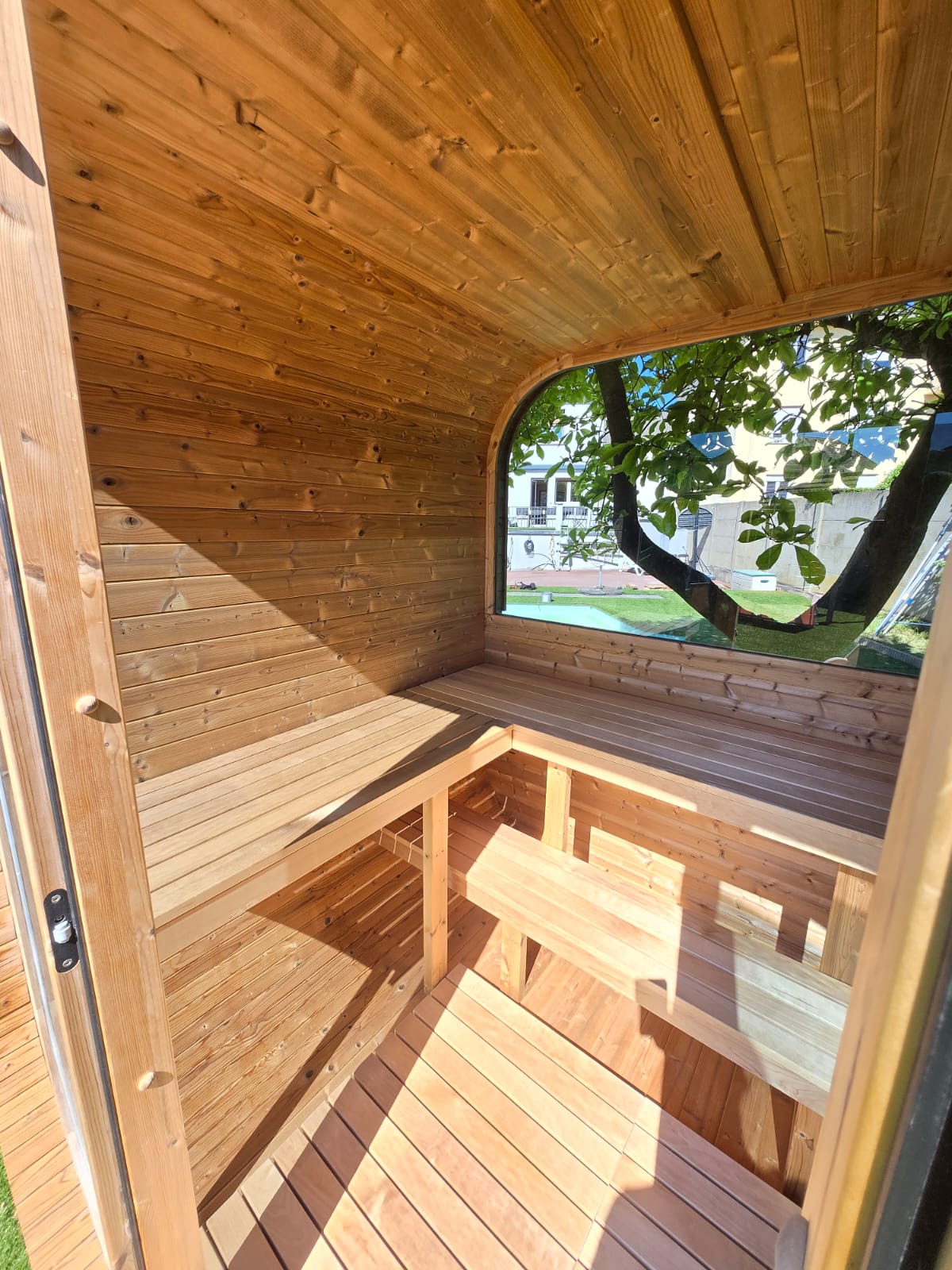SAUNA FOREST INTERIEUR COLMAR MG CREATION 2 | MG création Installation d’un sauna Forest à Colmar | MG Création Riedisheim 3